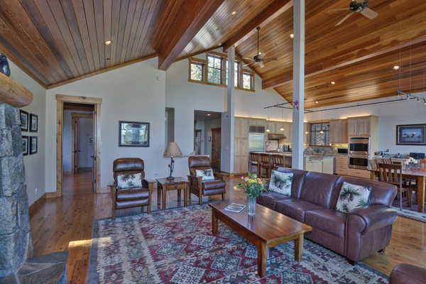 Tahoe Vacation Rentals - Lake Front House - Living Room